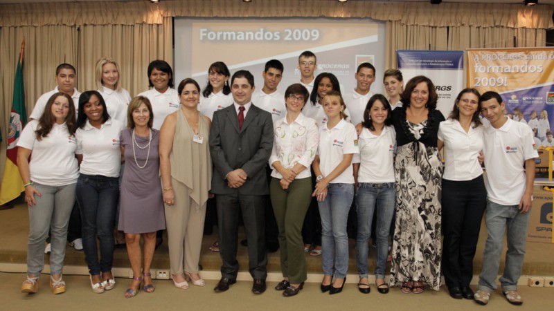 Emoção na formatura
