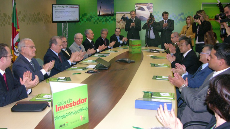 Sala do Investidor foi inaugurada nesta segunda-feira (26/09)
