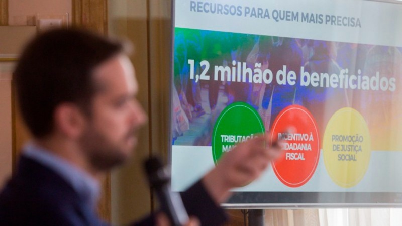 Devolve ICMS vai alcançar mais de 10% da população gaúcha, disse Leite - Foto: Felipe Dalla Valle / Palácio Piratini