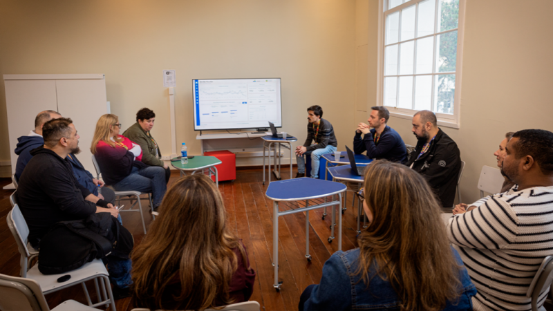 Apresentação do painel reuniu diretores escolares, colegas da SEDUC e Procergs