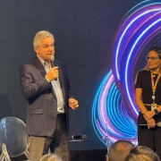 Abertura do com o Diretor Presidente da Procergs, Luiz Fernando Záchia, e a Secretária da SPGG, Danielle Calazans