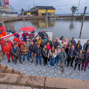 Alguns momentos, em diferentes dias, do encontro para formação de servidores do Rio Grande do Sul com presença no Giged
